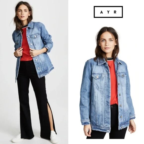 AYR Double Star Jean Jacket - NEW - Picture 3 of 7